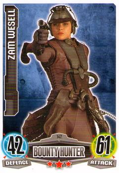 2012 Topps Star Wars Force Attax Movie Edition Series 1 #147 Zam Wesell Front