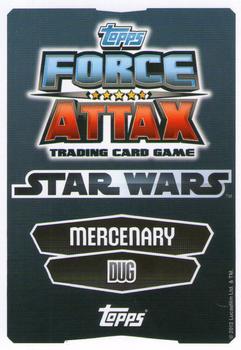 2012 Topps Star Wars Force Attax Movie Edition Series 1 #152 Sebulba Back
