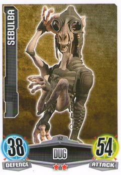 2012 Topps Star Wars Force Attax Movie Edition Series 1 #152 Sebulba Front