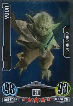 2012 Topps Star Wars Force Attax Movie Edition Series 1 #196 Yoda Front