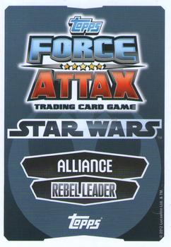 2012 Topps Star Wars Force Attax Movie Edition Series 1 #199 Princess Leia Back