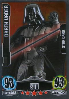 2012 Topps Star Wars Force Attax Movie Edition Series 1 #204 Darth Vader Front