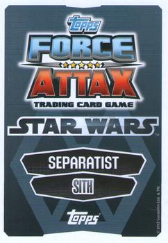 2012 Topps Star Wars Force Attax Movie Edition Series 1 #208 General Grievous Back