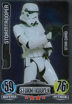 2012 Topps Star Wars Force Attax Movie Edition Series 1 #209 Stormtrooper Front