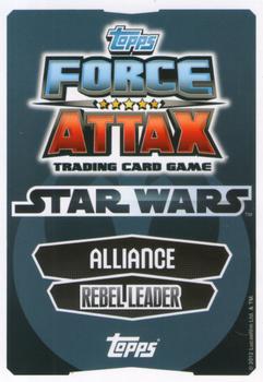 2012 Topps Star Wars Force Attax Movie Edition Series 1 #226 Princess Leia Back