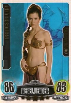 2012 Topps Star Wars Force Attax Movie Edition Series 1 #226 Princess Leia Front