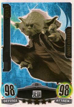 2012 Topps Star Wars Force Attax Movie Edition Series 1 #231 Yoda Front