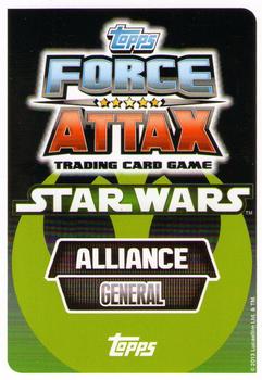 2013 Topps Force Attax Star Wars Movie Edition Series 2 #9 General Dodonna Back