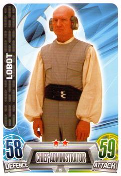 2013 Topps Force Attax Star Wars Movie Edition Series 2 #15 Lobot Front