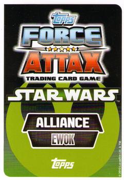 2013 Topps Force Attax Star Wars Movie Edition Series 2 #23 Tokkat Back