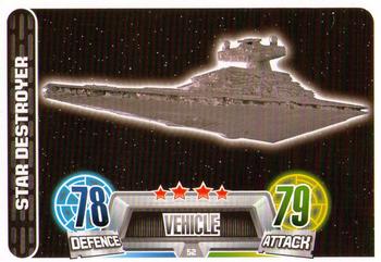 2013 Topps Force Attax Star Wars Movie Edition Series 2 #52 Star Destroyer Front