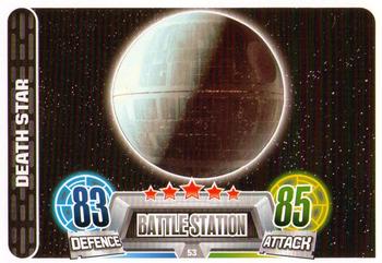 2013 Topps Force Attax Star Wars Movie Edition Series 2 #53 Death Star Front