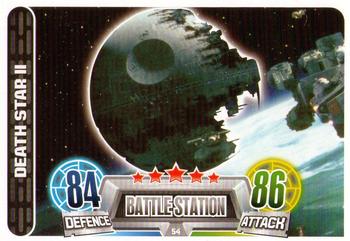 2013 Topps Force Attax Star Wars Movie Edition Series 2 #54 Death Star II Front