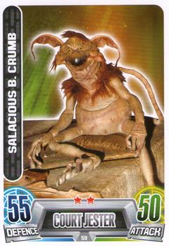 2013 Topps Force Attax Star Wars Movie Edition Series 2 #59 Salacious B. Crumb Front