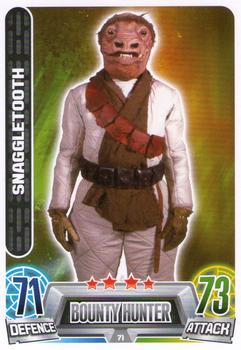 2013 Topps Force Attax Star Wars Movie Edition Series 2 #71 Snaggletooth Front