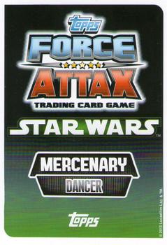 2013 Topps Force Attax Star Wars Movie Edition Series 2 #76 Yarna D'Al' Gargan Back