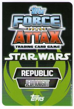 2013 Topps Force Attax Star Wars Movie Edition Series 2 #89 Mace Windu Back