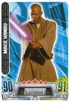 2013 Topps Force Attax Star Wars Movie Edition Series 2 #89 Mace Windu Front