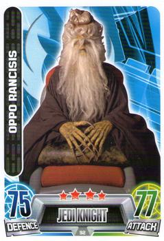 2013 Topps Force Attax Star Wars Movie Edition Series 2 #92 Oppo Rancisis Front
