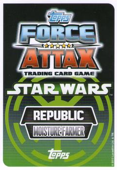 2013 Topps Force Attax Star Wars Movie Edition Series 2 #122 Cliegg Lars Back