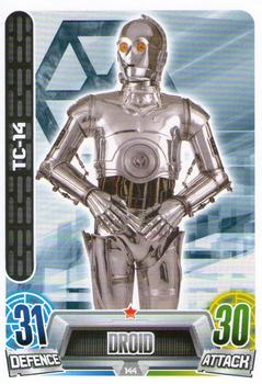 2013 Topps Force Attax Star Wars Movie Edition Series 2 #144 TC-14 Front