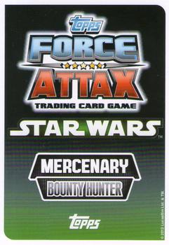 2013 Topps Force Attax Star Wars Movie Edition Series 2 #158 Zam Wesell Back