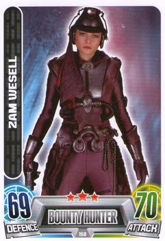 2013 Topps Force Attax Star Wars Movie Edition Series 2 #158 Zam Wesell Front