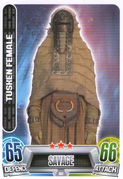 2013 Topps Force Attax Star Wars Movie Edition Series 2 #161 Tusken Female Front