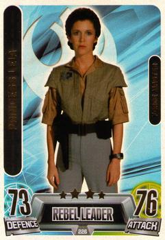 2013 Topps Force Attax Star Wars Movie Edition Series 2 #226 Princess Leia Front