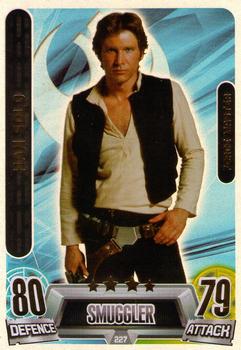 2013 Topps Force Attax Star Wars Movie Edition Series 2 #227 Han Solo Front