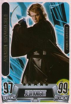 2013 Topps Force Attax Star Wars Movie Edition Series 2 #233 Anakin Skywalker Front