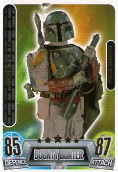 2013 Topps Force Attax Star Wars Movie Edition Series 2 #239 Boba Fett Front
