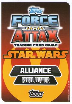 2013 Topps Force Attax Star Wars Movie Edition Series 3 #3 Leia Organa Back