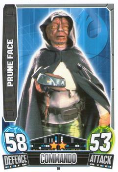 2013 Topps Force Attax Star Wars Movie Edition Series 3 #10 Prune Face Front