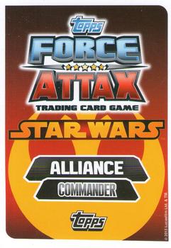 2013 Topps Force Attax Star Wars Movie Edition Series 3 #12 Rebel Trooper Back