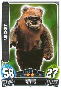2013 Topps Force Attax Star Wars Movie Edition Series 3 #25 Wicket Front