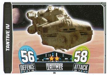 2013 Topps Force Attax Star Wars Movie Edition Series 3 #35 Tantive 4 Front
