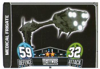 2013 Topps Force Attax Star Wars Movie Edition Series 3 #36 Medical Frigate Front