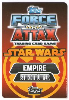 2013 Topps Force Attax Star Wars Movie Edition Series 3 #51 Snowtrooper Back