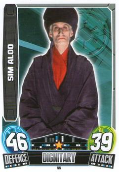 2013 Topps Force Attax Star Wars Movie Edition Series 3 #55 Sim Aloo Front