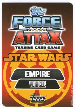 2013 Topps Force Attax Star Wars Movie Edition Series 3 #65 Speeder Bike Back