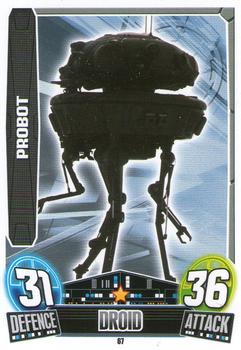 2013 Topps Force Attax Star Wars Movie Edition Series 3 #67 Probot Front