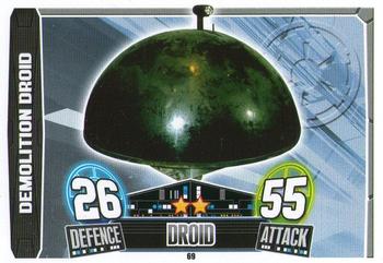 2013 Topps Force Attax Star Wars Movie Edition Series 3 #69 Demolition Droid Front