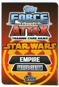 2013 Topps Force Attax Star Wars Movie Edition Series 3 #70 Death Star Back