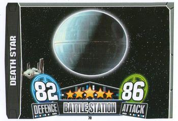 2013 Topps Force Attax Star Wars Movie Edition Series 3 #70 Death Star Front