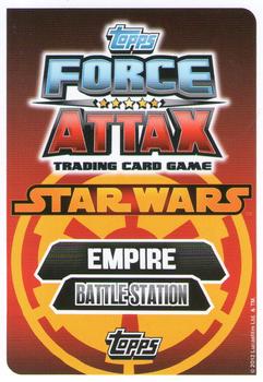 2013 Topps Force Attax Star Wars Movie Edition Series 3 #71 Death Star II Back