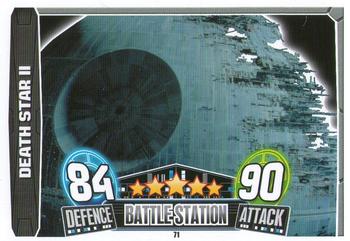 2013 Topps Force Attax Star Wars Movie Edition Series 3 #71 Death Star II Front