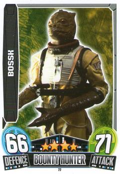 2013 Topps Force Attax Star Wars Movie Edition Series 3 #77 Bossk Front