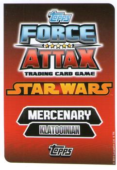 2013 Topps Force Attax Star Wars Movie Edition Series 3 #81 Umpass-Stay Back