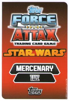 2013 Topps Force Attax Star Wars Movie Edition Series 3 #87 Muftak Back